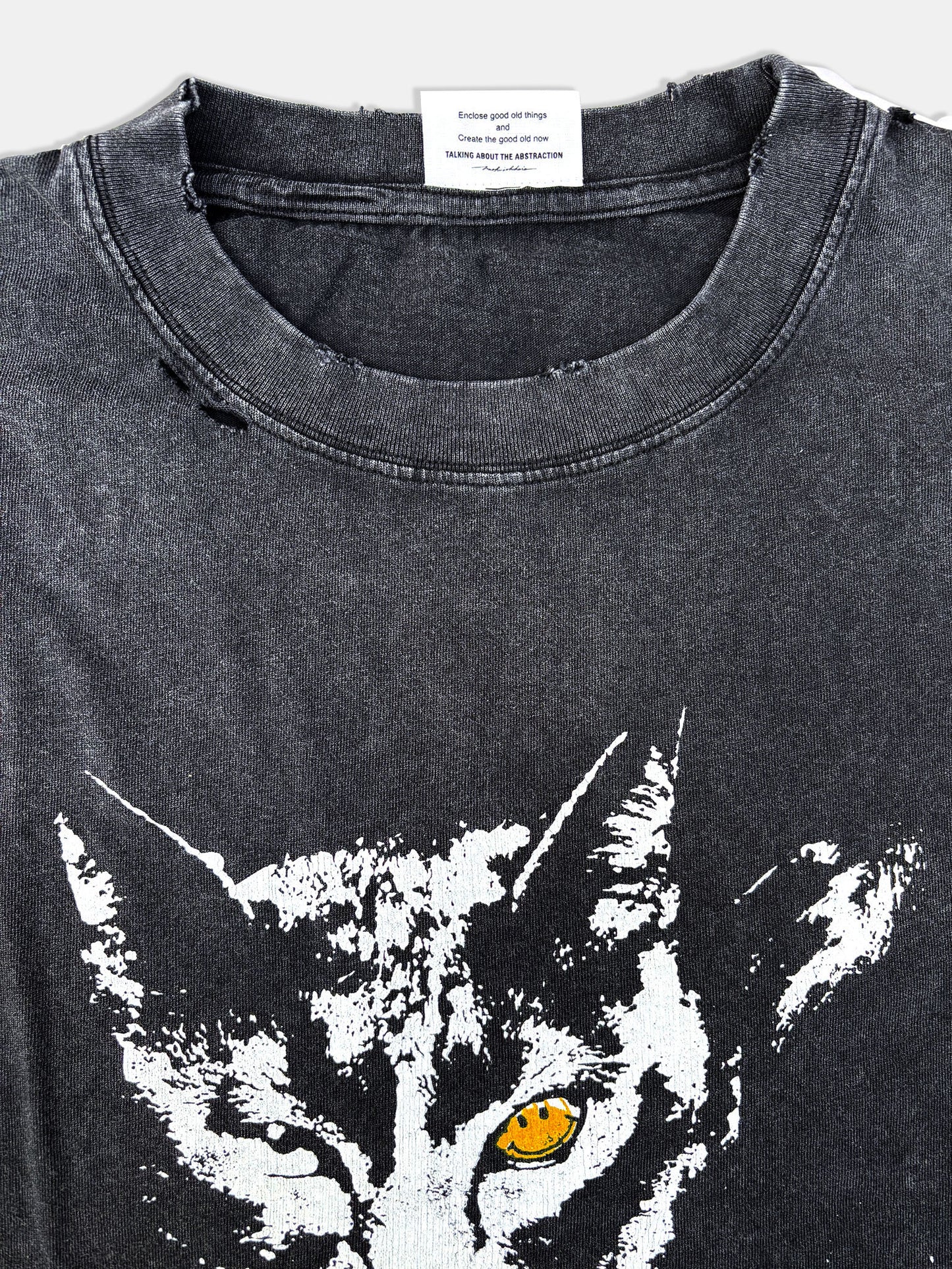 【NEW】CAT TEE BLACK 2627AW-T-004