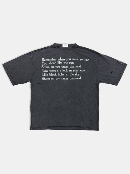 【NEW】NEWS PAPER TEE BLACK 2627AW-T-006