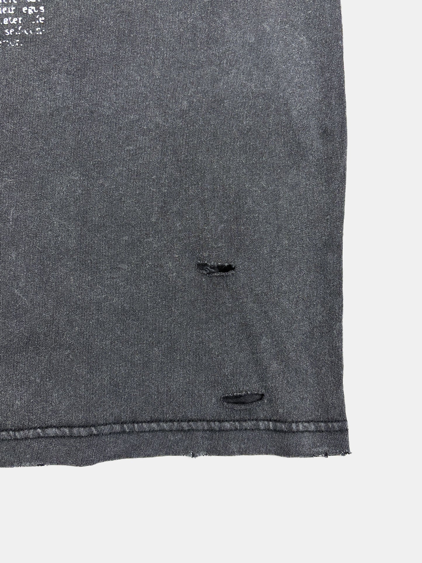 【NEW】NEWS PAPER TEE BLACK 2627AW-T-006