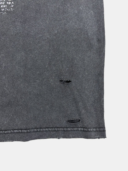 【NEW】NEWS PAPER TEE BLACK 2627AW-T-006