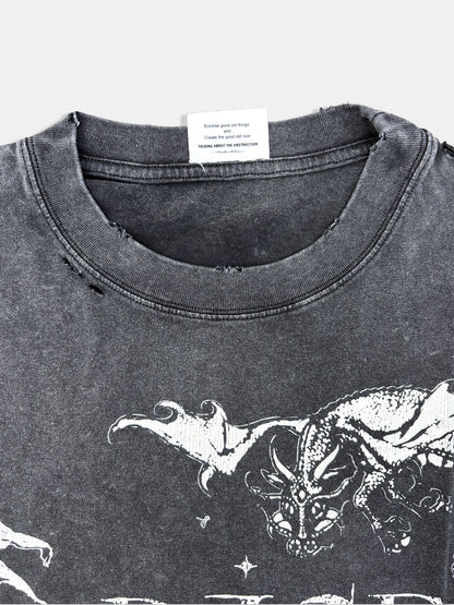【NEW】RAGE TEE BLACK 2627AW-T-007
