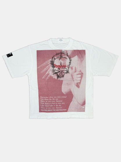 【NEW】SKULL TEE WHITE 2627AW-T-009