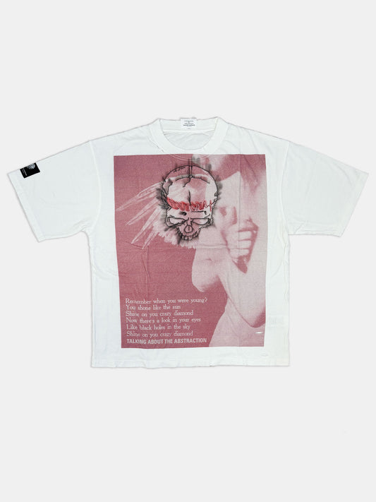 【NEW】SKULL TEE WHITE 2627AW-T-009