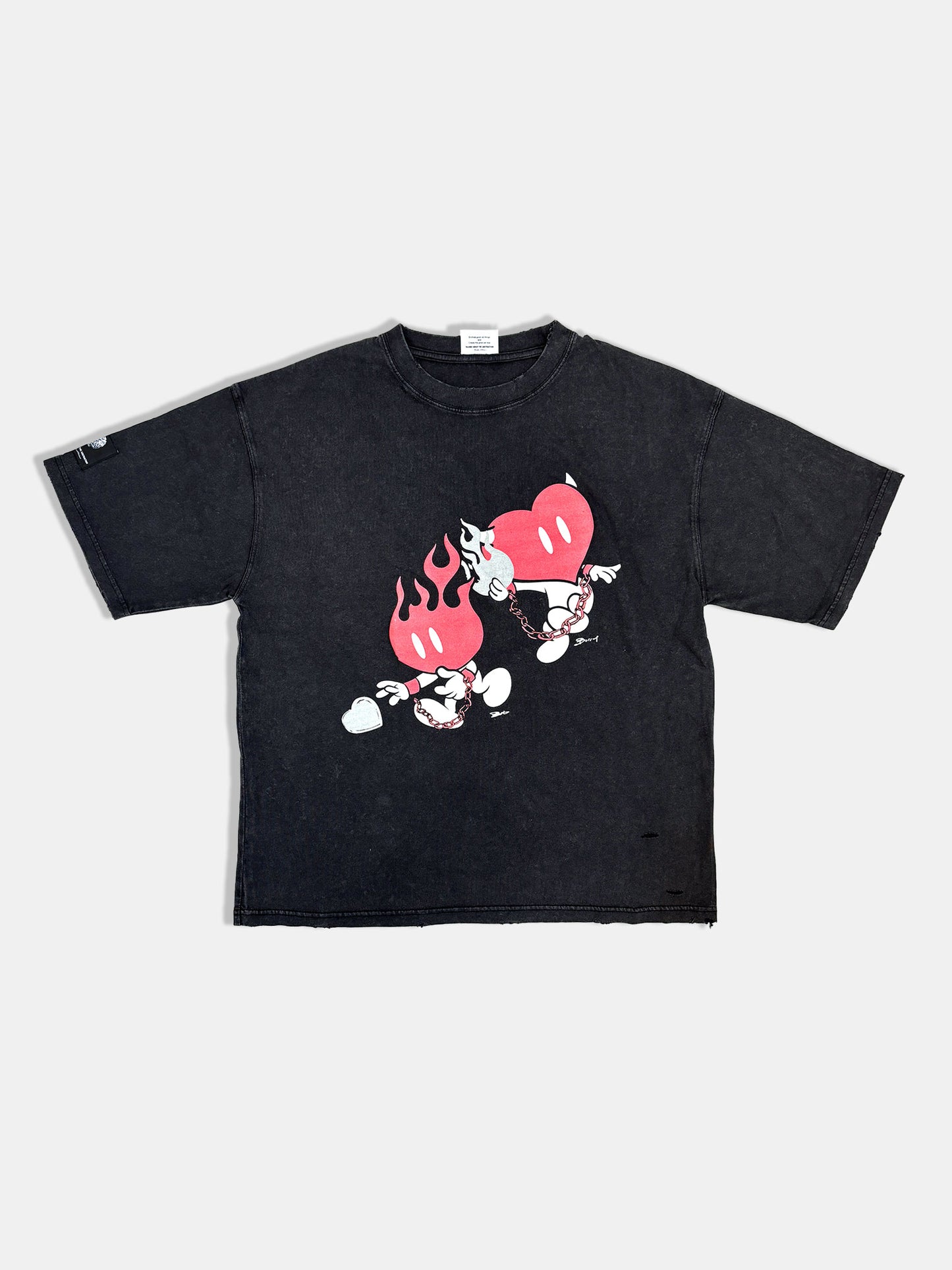 【NEW】BILLY&BOB TEE BLACK 2627AW-T-011
