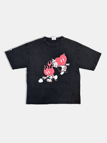【NEW】BILLY&BOB TEE BLACK 2627AW-T-011