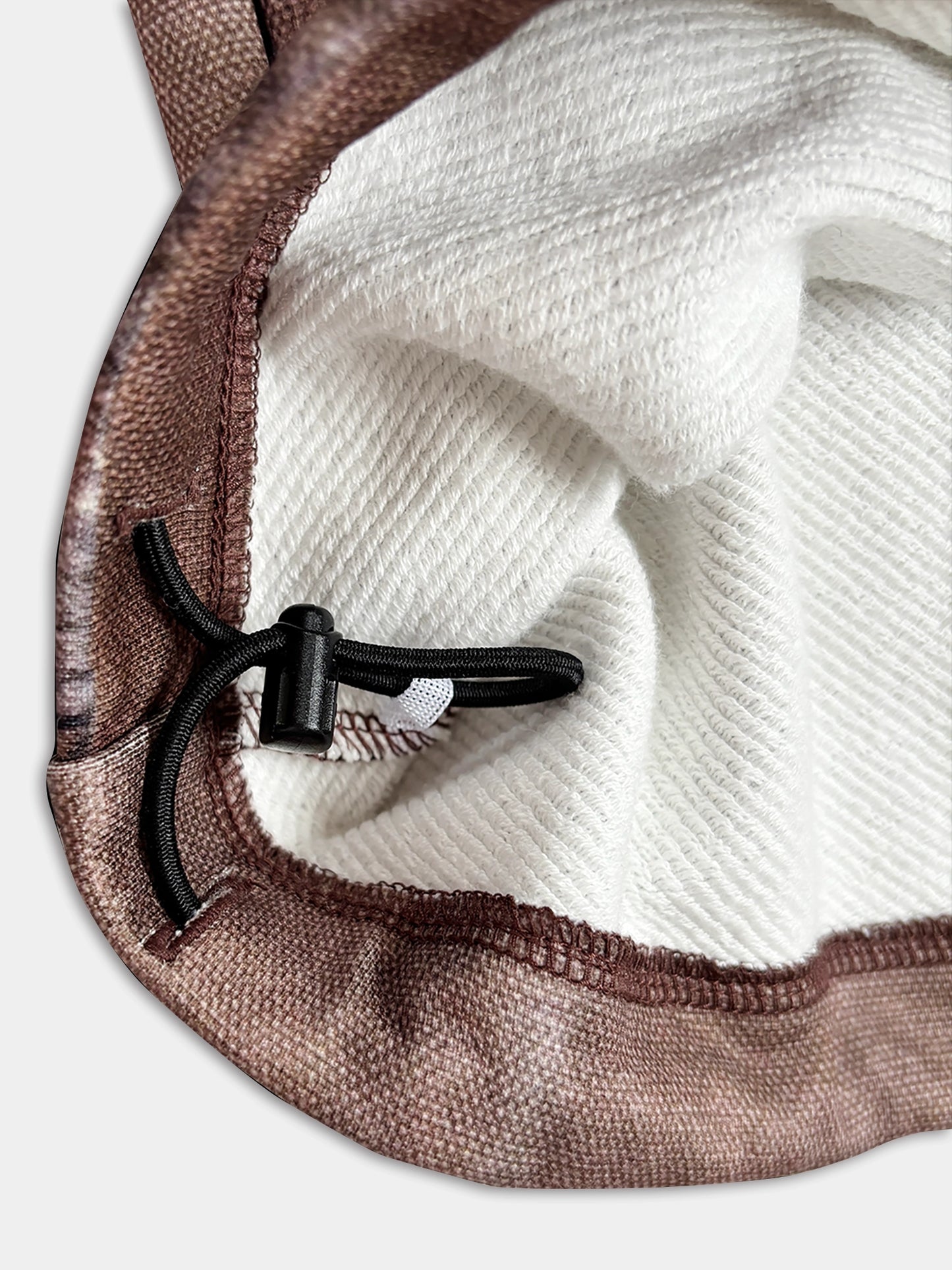 PRINT DUCK WIDE PANTS BROWN 26SS-PT-002CH