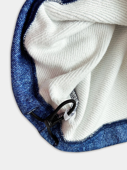 PRINT DUCK WIDE PANTS DENIM 26SS-PT-002CH