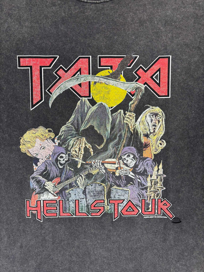 HELLS TOUR TEE BLACK 26SS-T-018