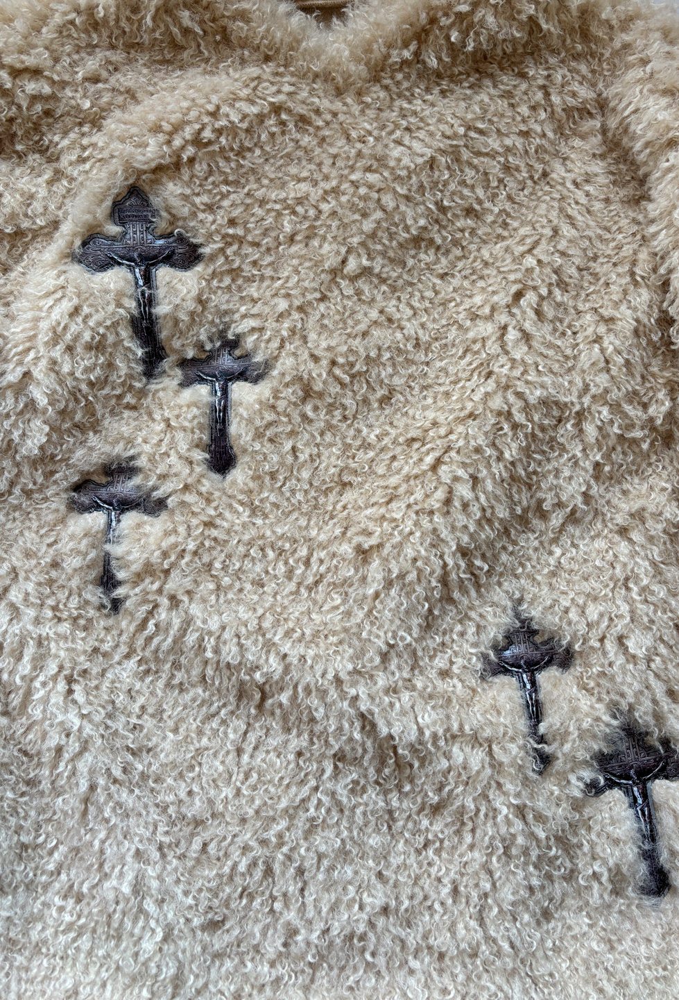 【NEW】CROSS P/W POODLE  FUR