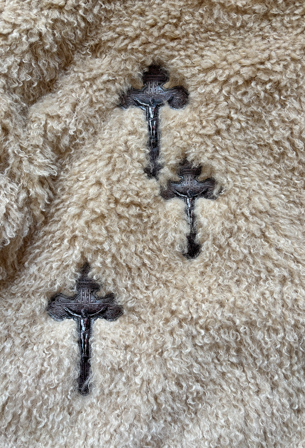 【NEW】CROSS P/W POODLE  FUR