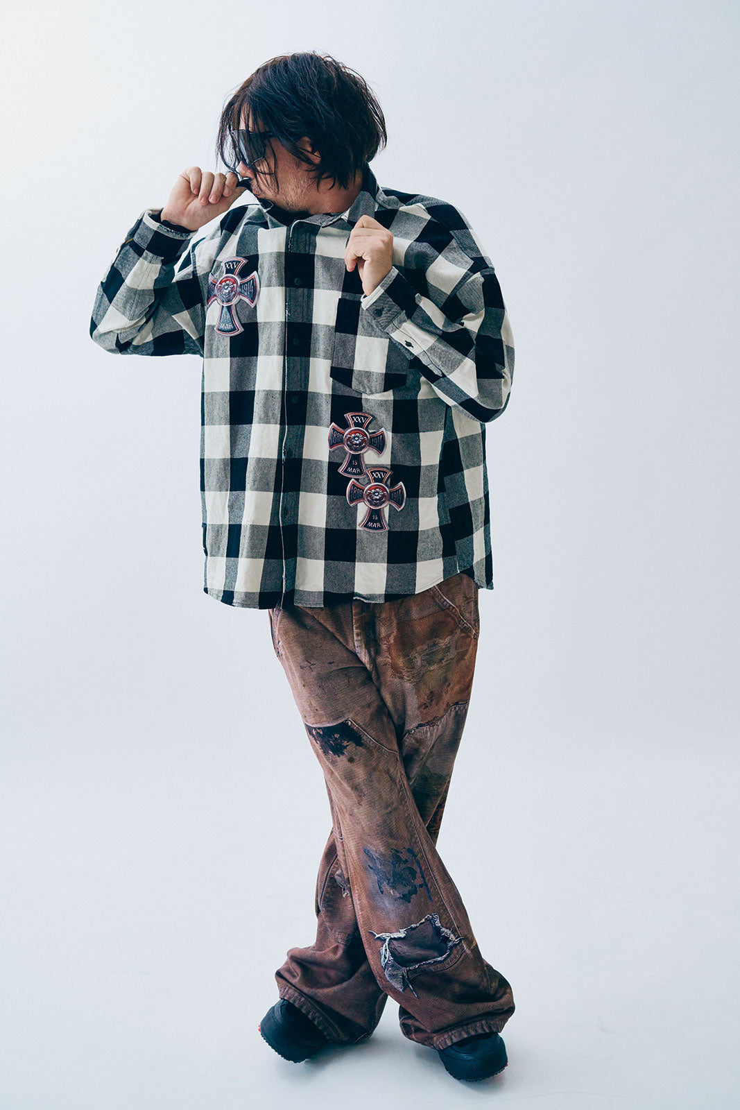 【NEW】PRINT DUCK WIDE PT