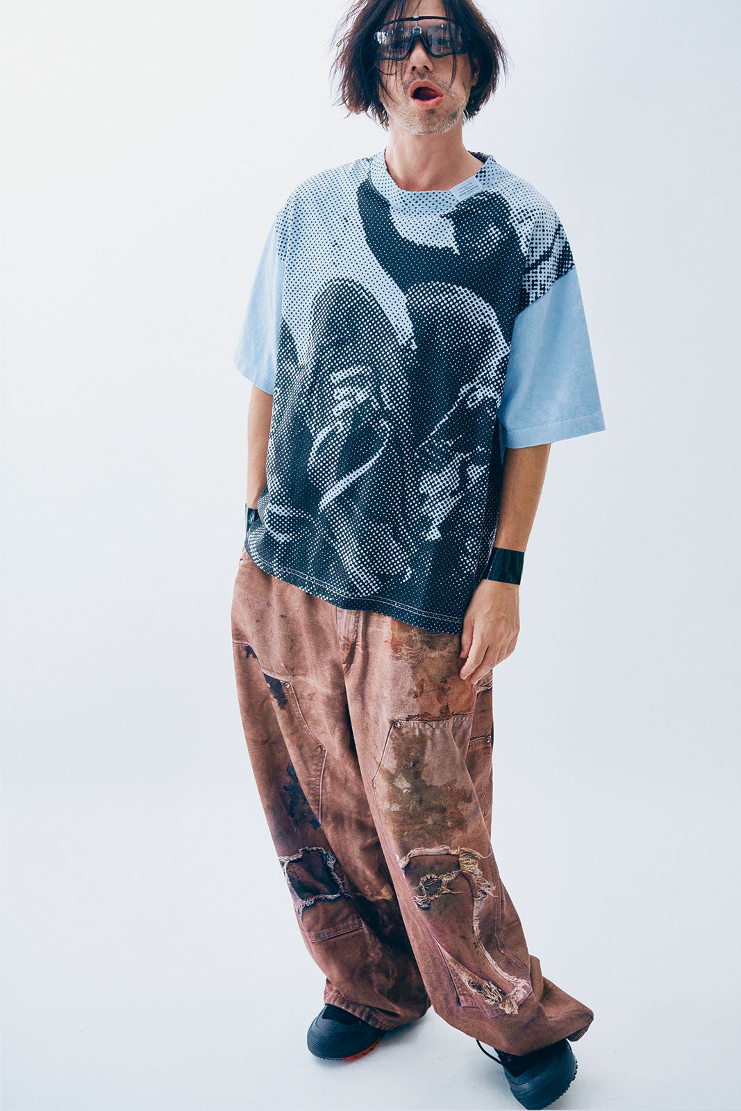 【NEW】PRINT DUCK WIDE PT