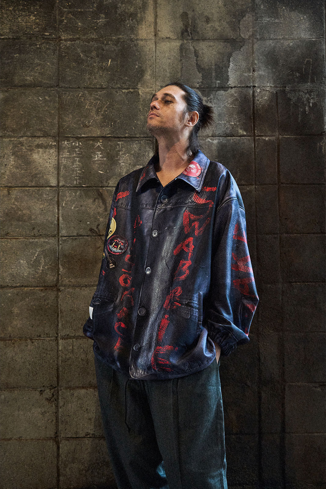 【NEW】TRANSFERCOVERALL LEATHER 2627AW-J-001