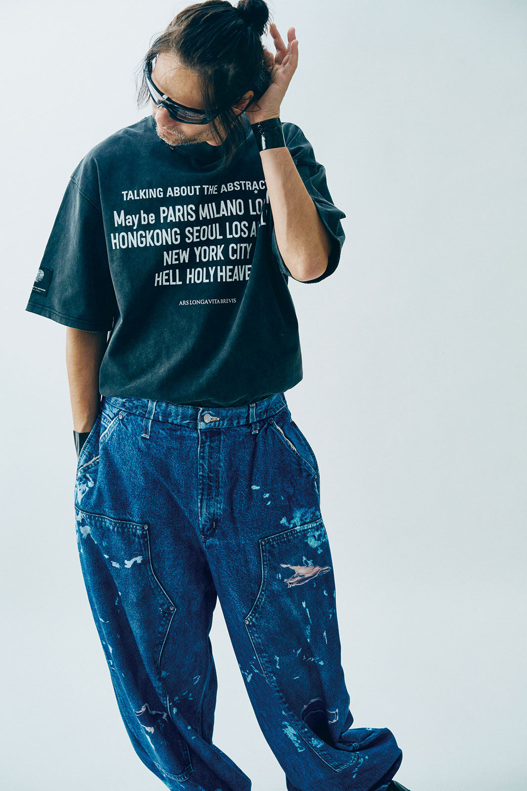 【NEW】PRINT DUCK WIDE PT