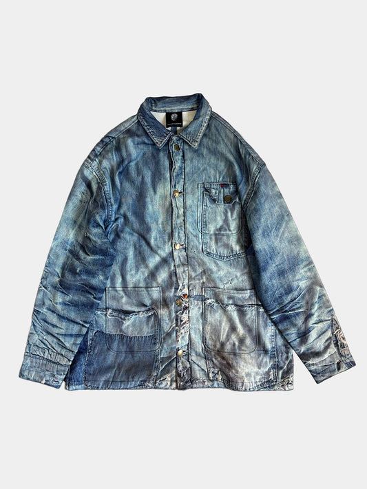 PRINT COVERALL DENIM NPT-J-004