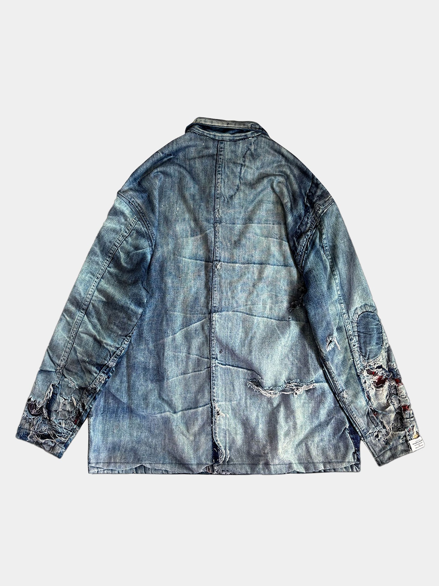 PRINT COVERALL DENIM NPT-J-004