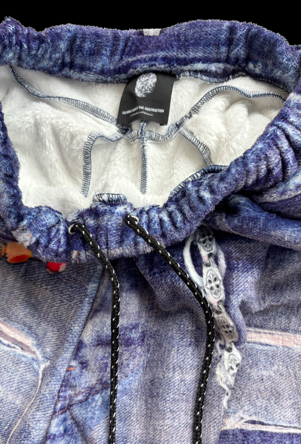 【NEW】PRINT FAR WIDE PANTS