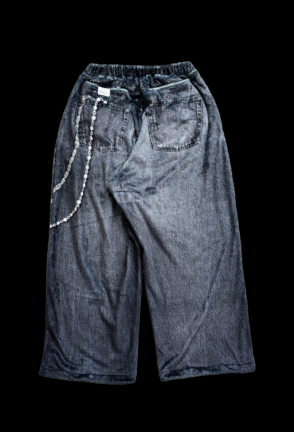 【NEW】PRINT FAR WIDE PANTS