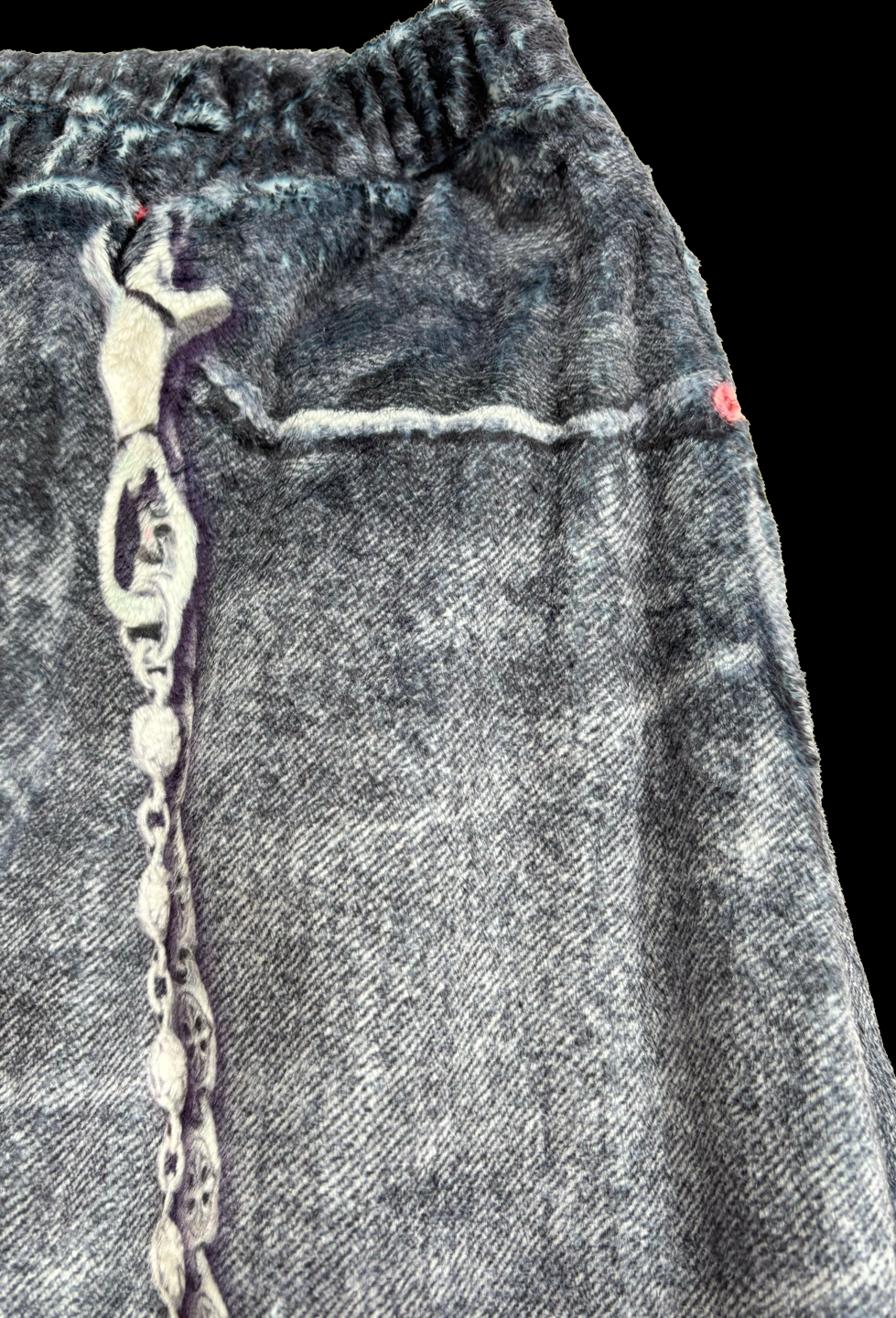 【NEW】PRINT FAR WIDE PANTS