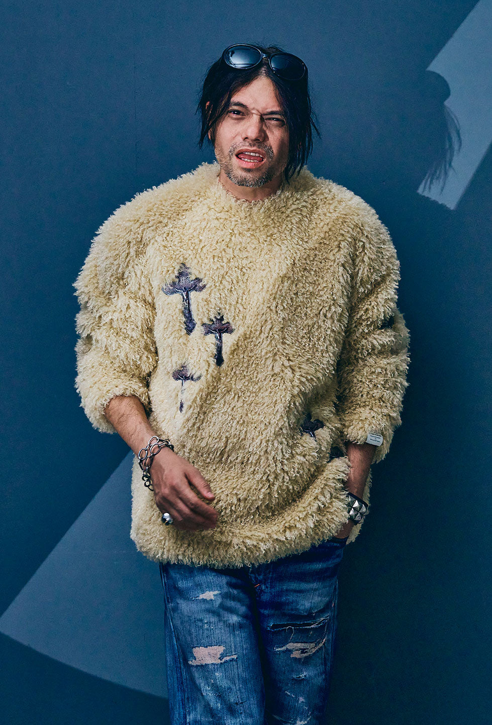 【NEW】CROSS P/W POODLE  FUR