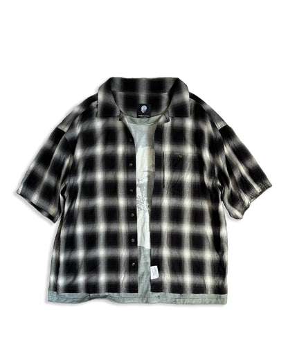 TRANSFER LAYERED STYLE S/S SH 26SS-SH-004 BLACK