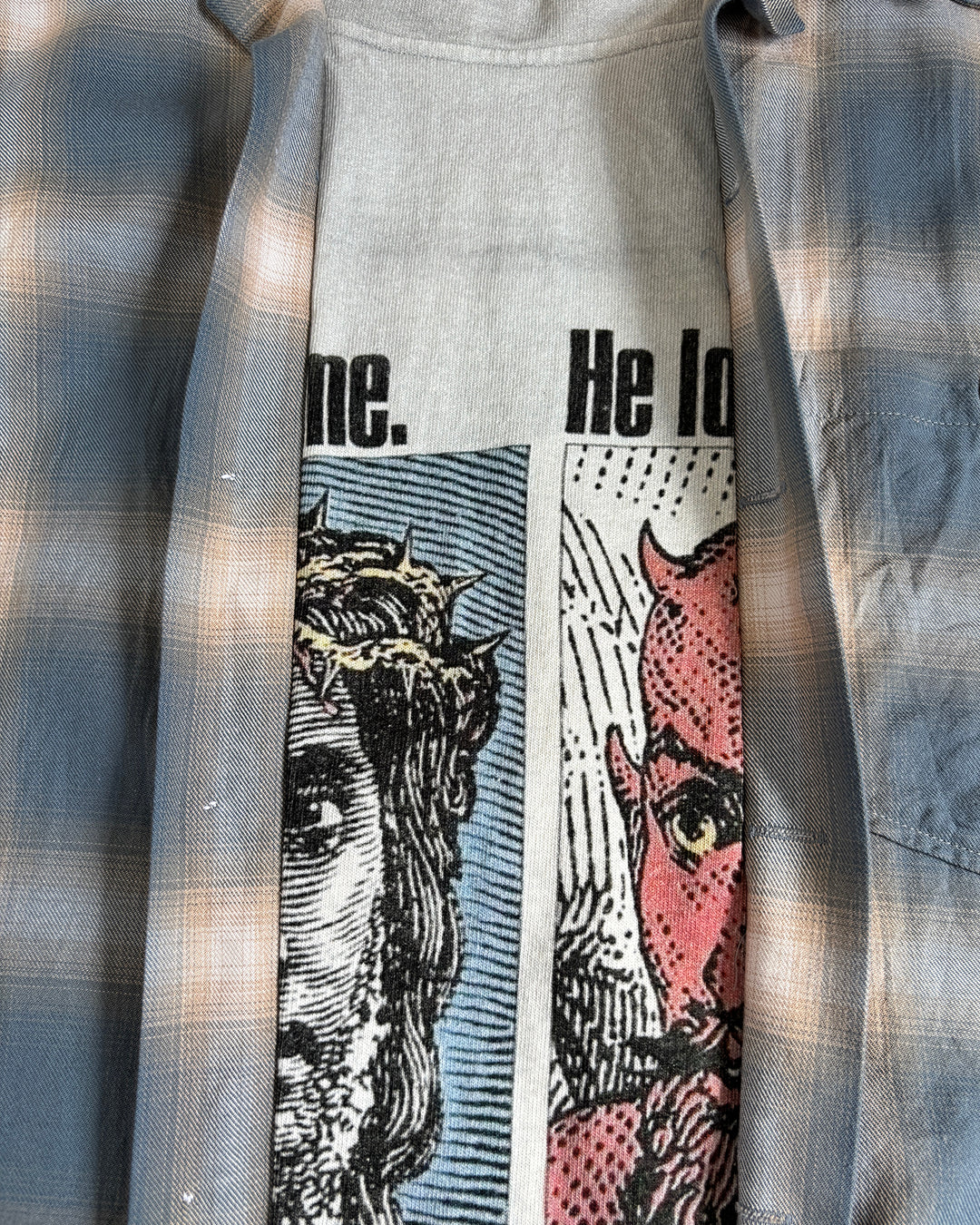 TRANSFER LAYERED STYLE S/S SH 26SS-SH-004 SAX