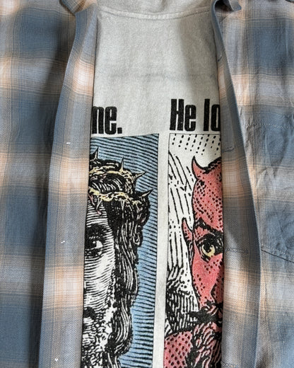TRANSFER LAYERED STYLE S/S SH 26SS-SH-004 SAX