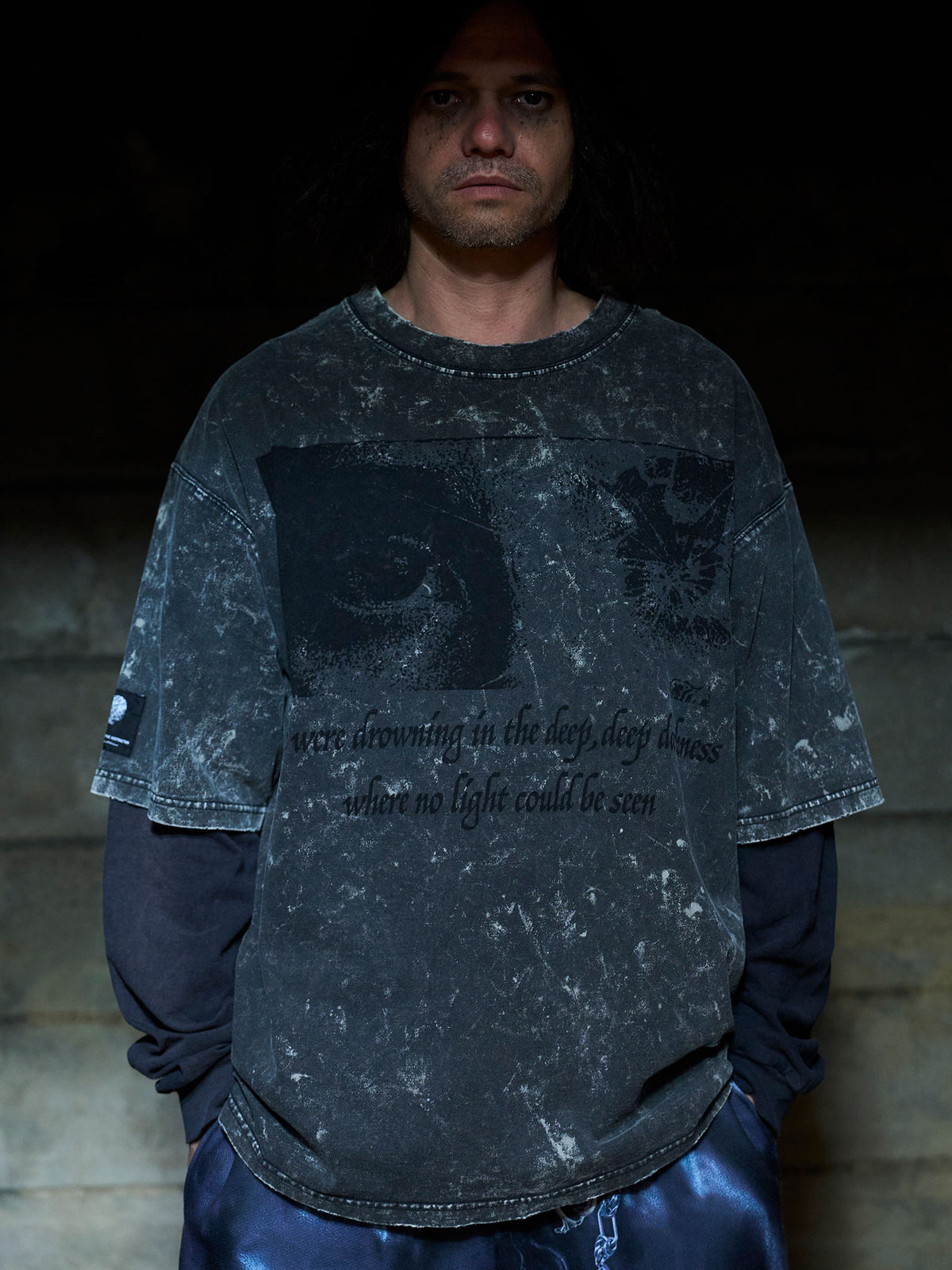 【NEW】EYES TEE BLACK 2627AW-T-012