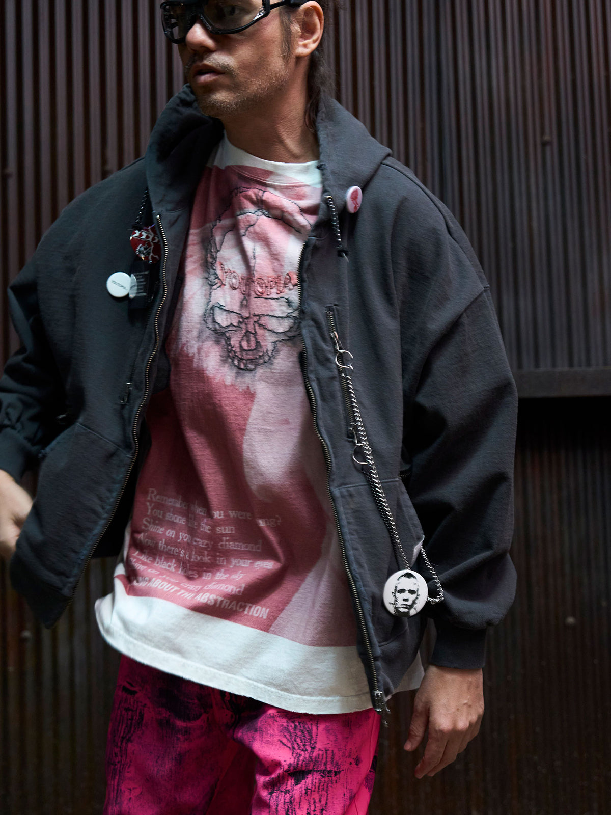 【NEW】SKULL TEE WHITE 2627AW-T-009