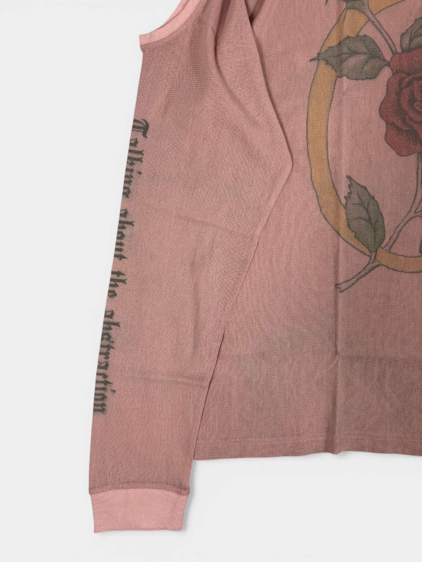 OPEN SHOULDER LS PINK 26SS-LCT-003