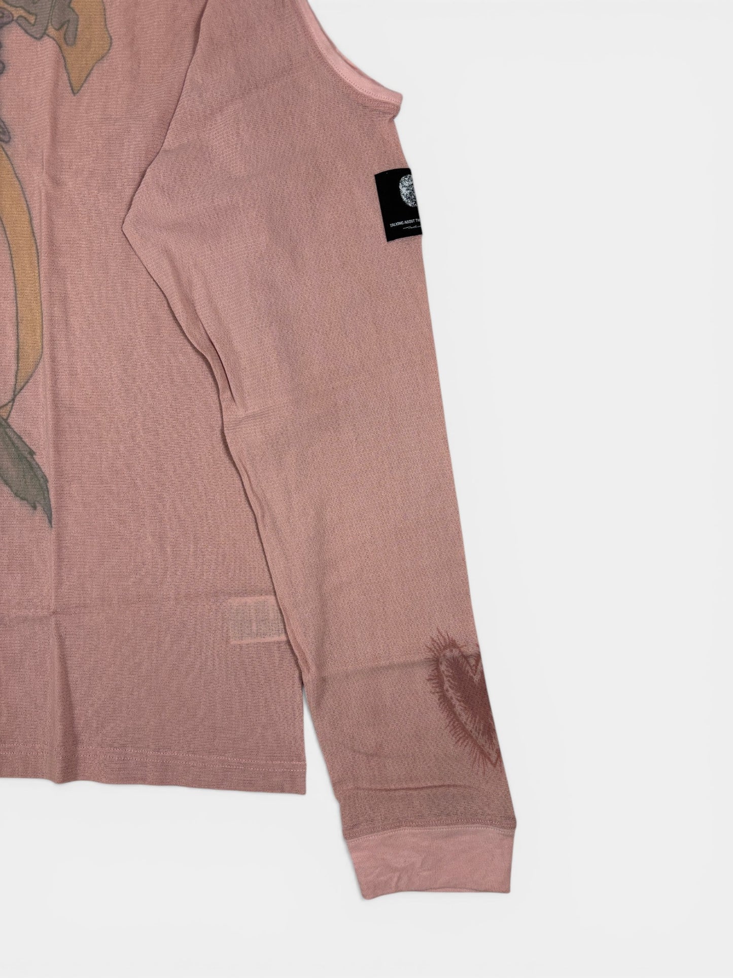 OPEN SHOULDER LS PINK 26SS-LCT-003