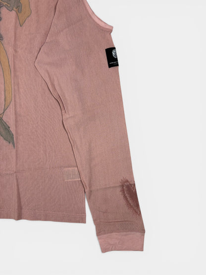 OPEN SHOULDER LS PINK 26SS-LCT-003