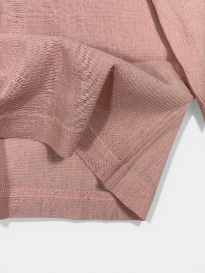 OPEN SHOULDER LS PINK 26SS-LCT-003