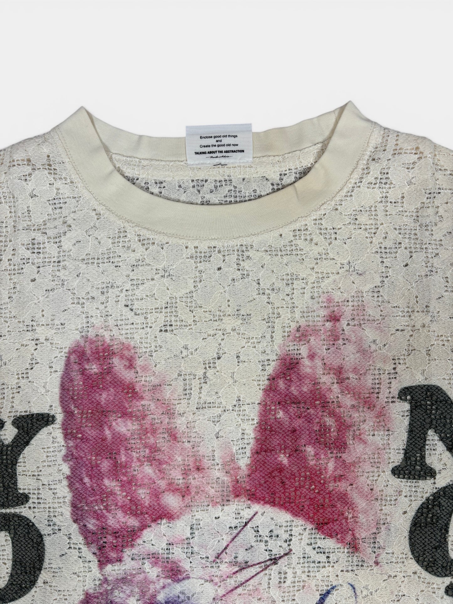 LACE PRINT TEE USAGI 26SS-LCT-001
