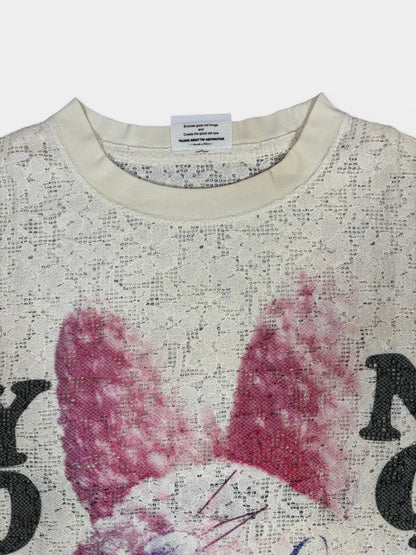 LACE PRINT TEE USAGI 26SS-LCT-001