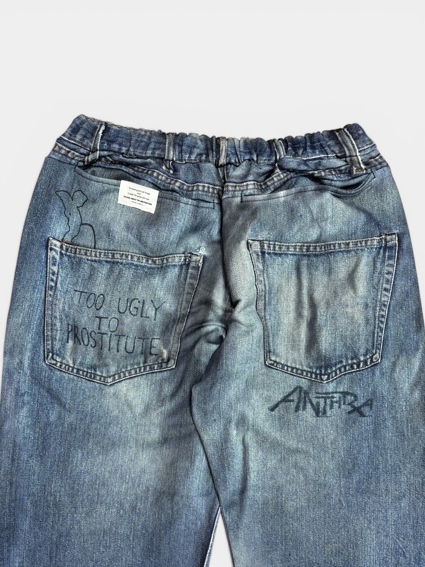 PRINT FLARE PT 66DENIM 26SS-PT-003