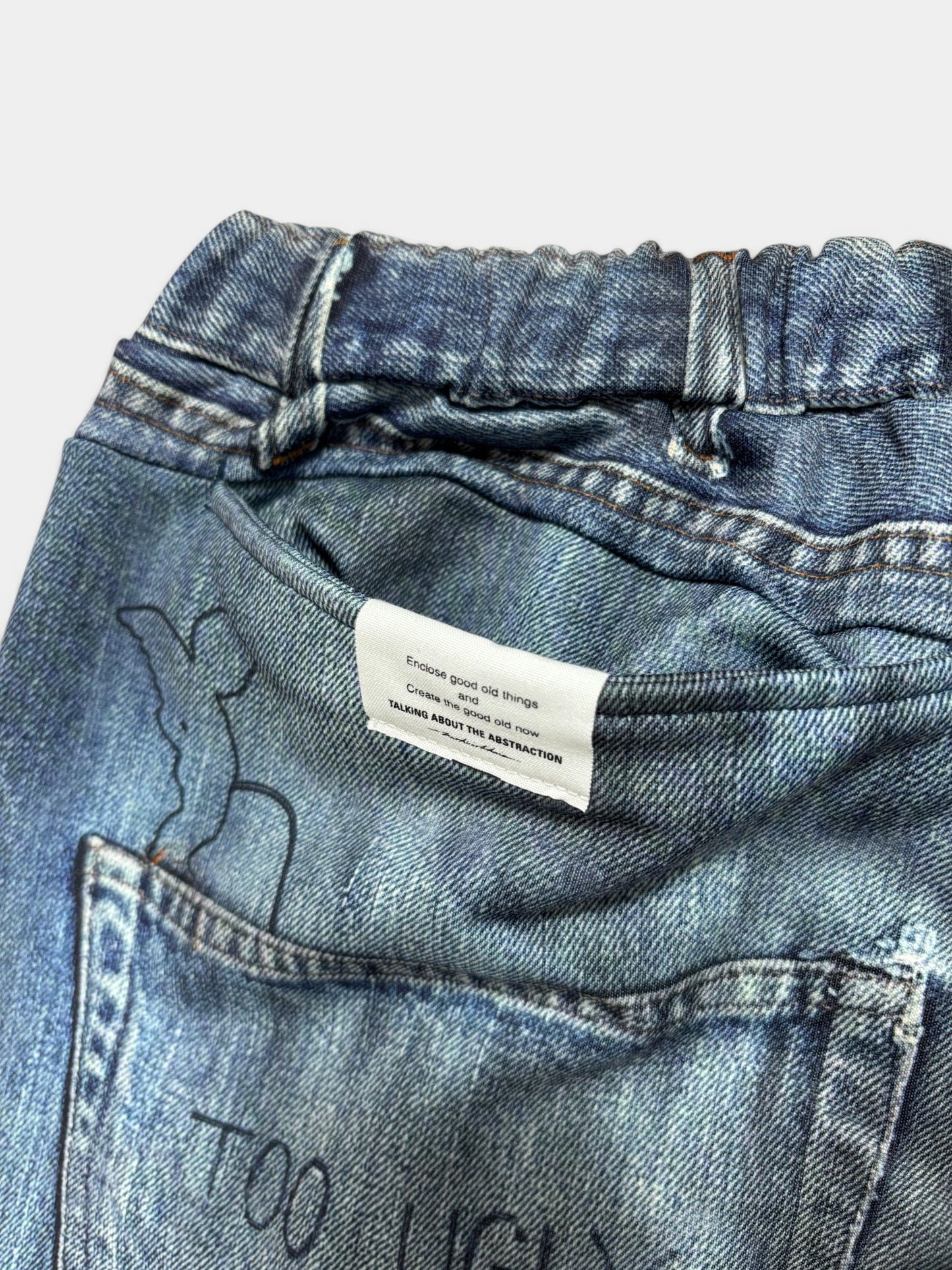 PRINT FLARE PT 66DENIM 26SS-PT-003