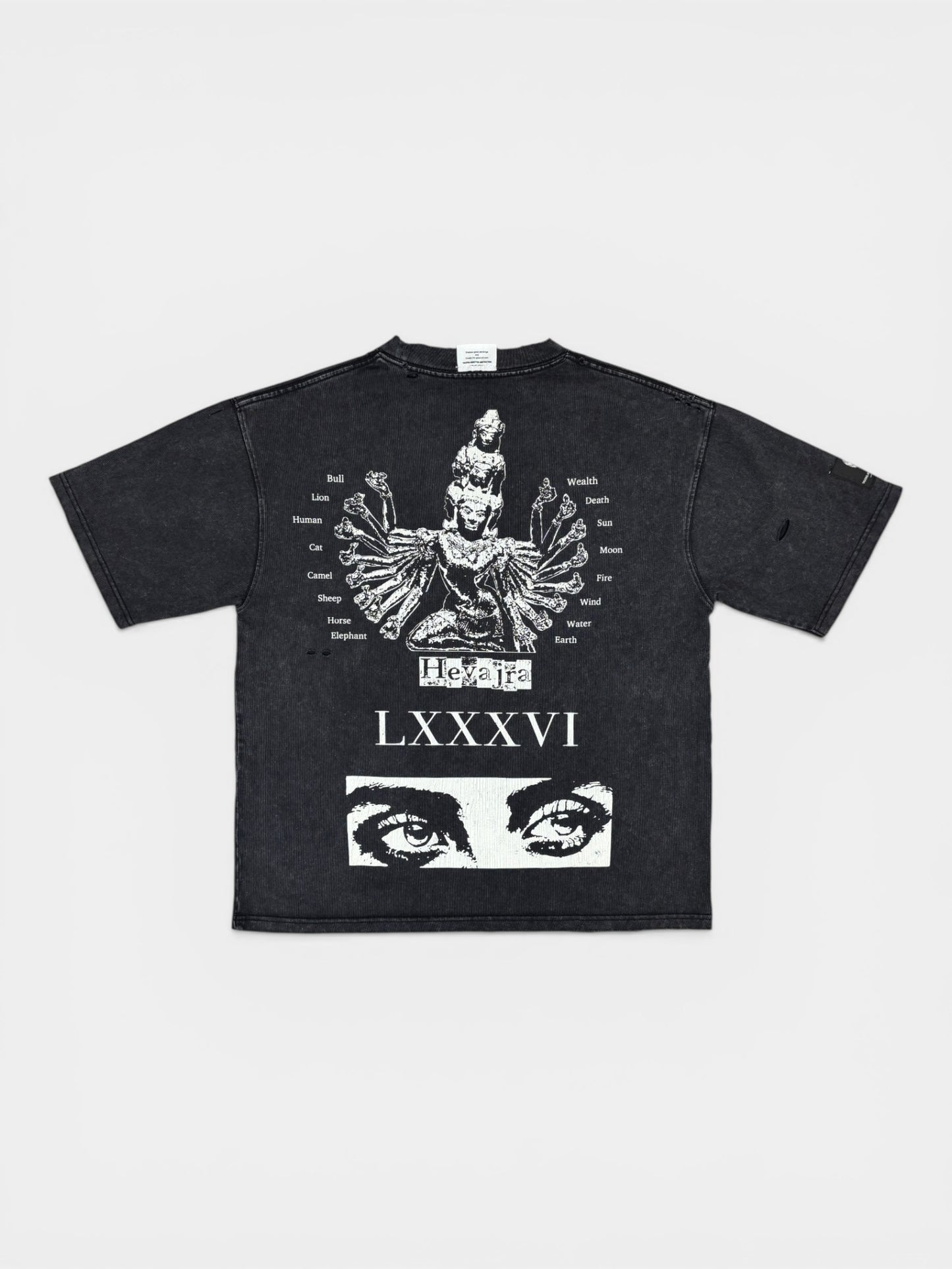 JESUS CHRIST TEE2 BLACK 26SS-T-008