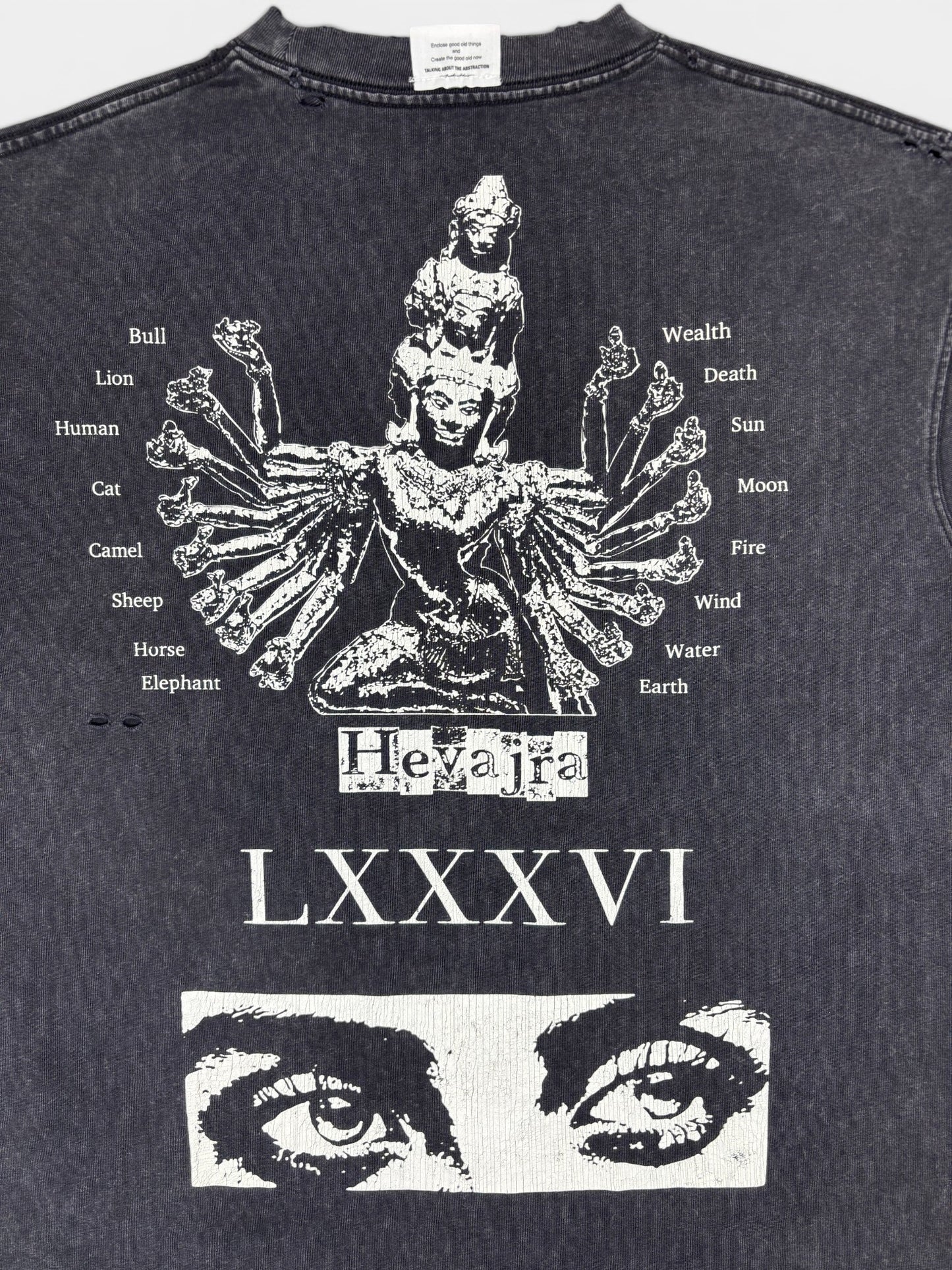 JESUS CHRIST TEE2 BLACK 26SS-T-008