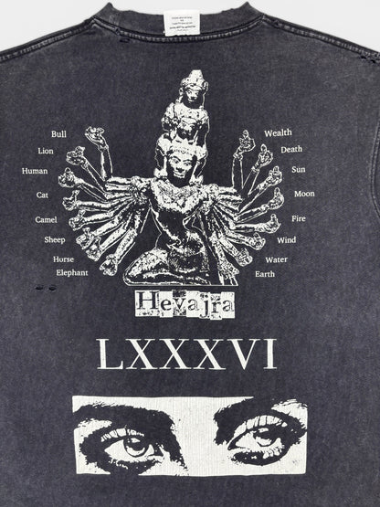 JESUS CHRIST TEE2 BLACK 26SS-T-008