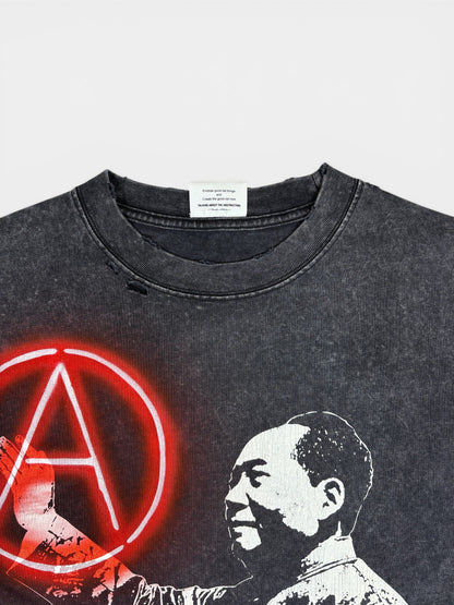 ANARCHY TEE 毛沢東 26SS-T-014