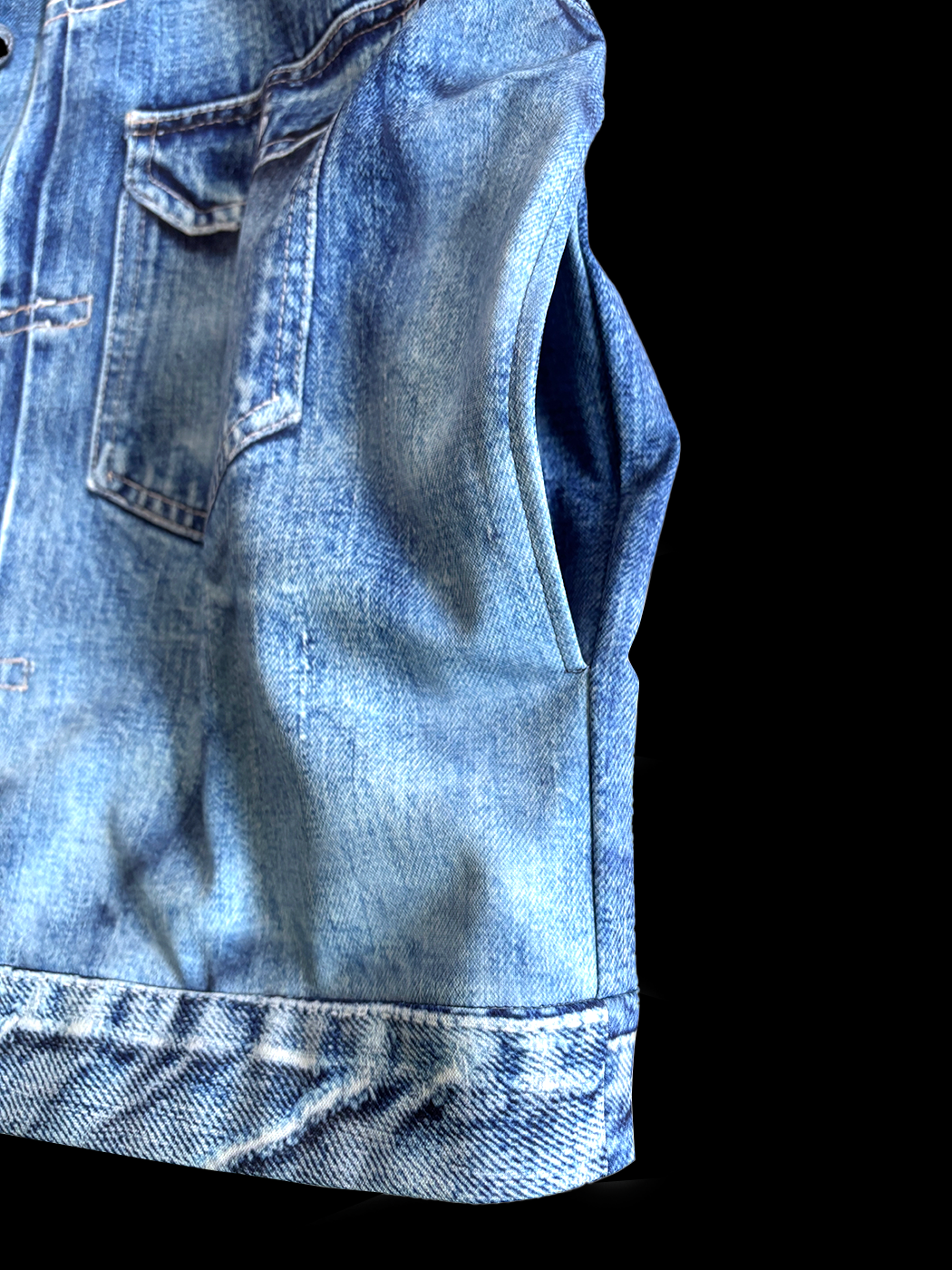 【NEW】DENIM PRINT JK