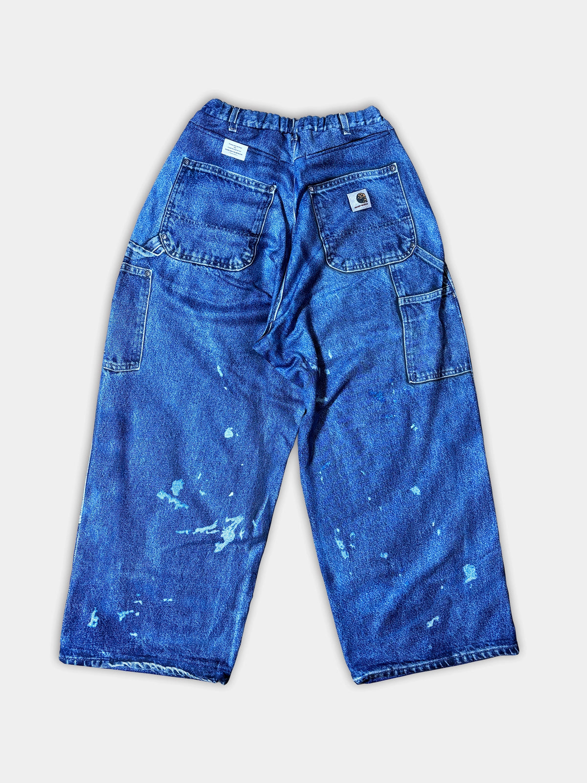 PRINT DUCK WIDE PANTS DENIM 26SS-PT-002CH – TALKING ABOUT THE PRINT DUCK WIDE PANTS DENIM 26SS-PT-002CH – TALKING ABOUT THE
