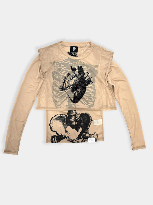 LAYERD SHEER LONG SLEEVE 26SS-LCT-002 HAERT