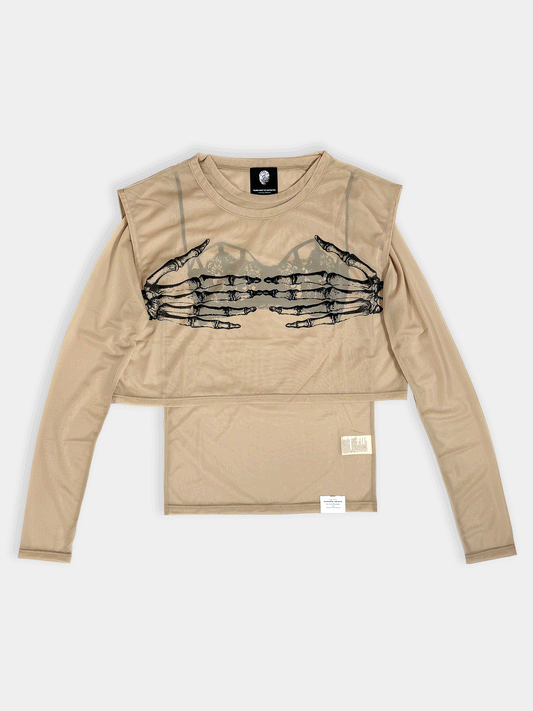 LAYERD SHEER LONG SLEEVE 26SS-LCT-002 BORN