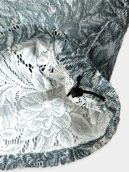 PRINT DUCK WIDE PANTS DENIM 26SS-LPT-001