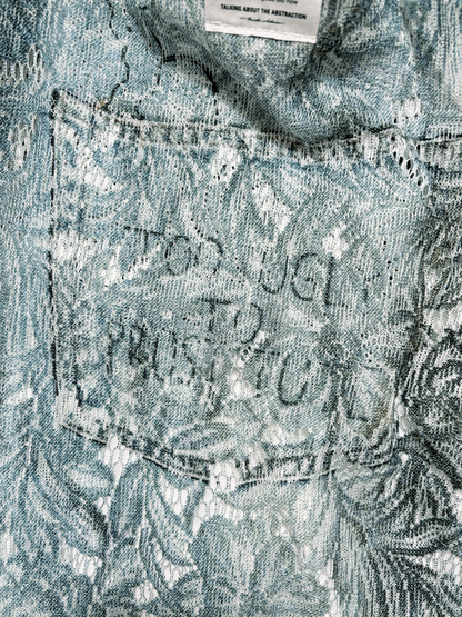 PRINT DUCK WIDE PANTS DENIM 26SS-LPT-001