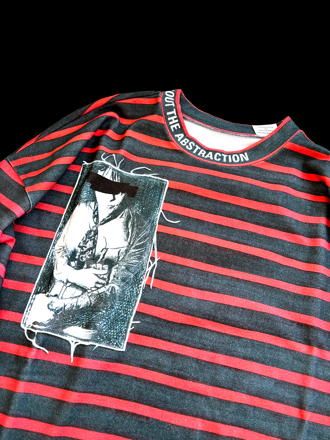 ART REPLICA MOCK NECK TEE_ROF