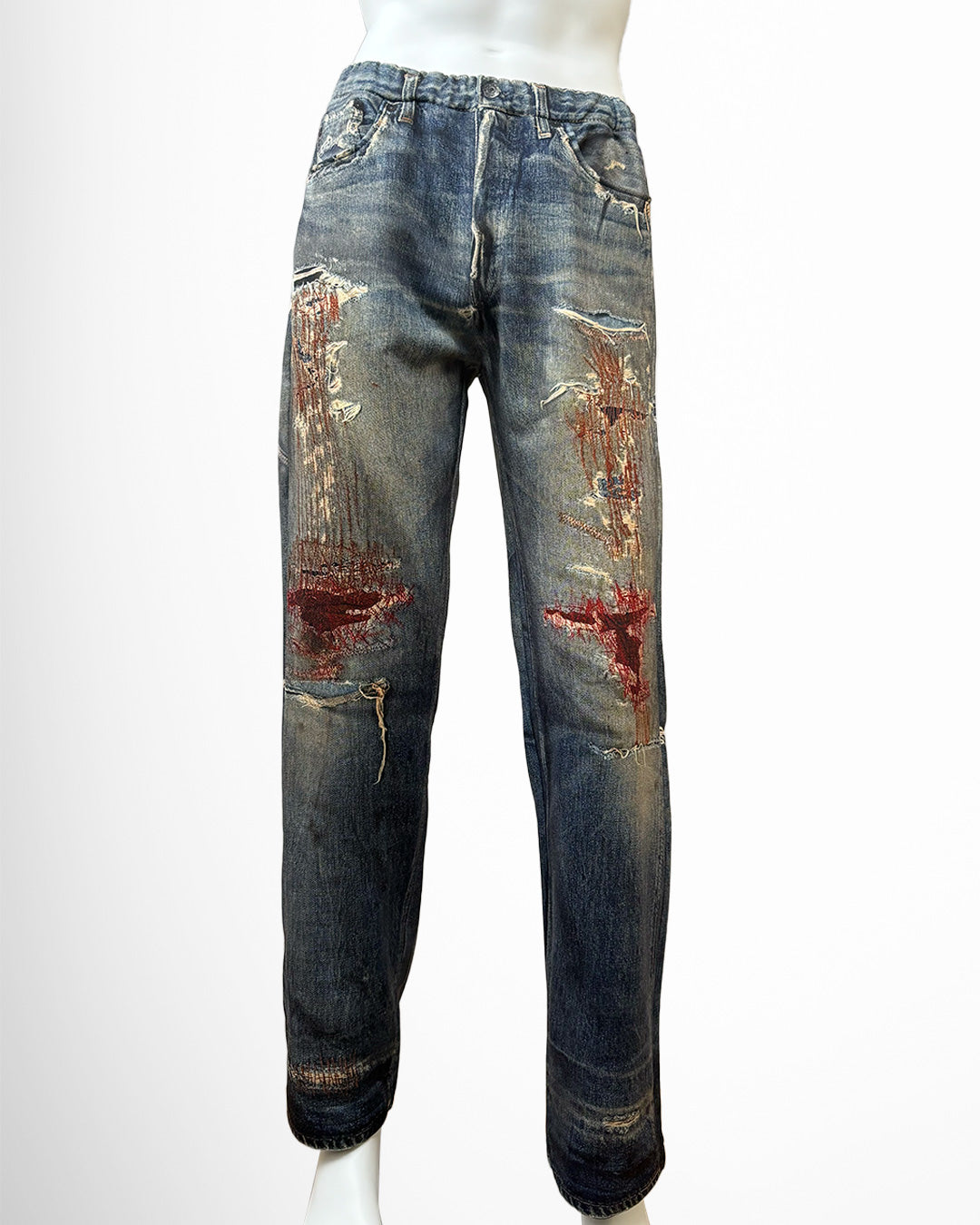 【NEW】PRINT STRAIGHT PT CRASH 2627AW-PT-001