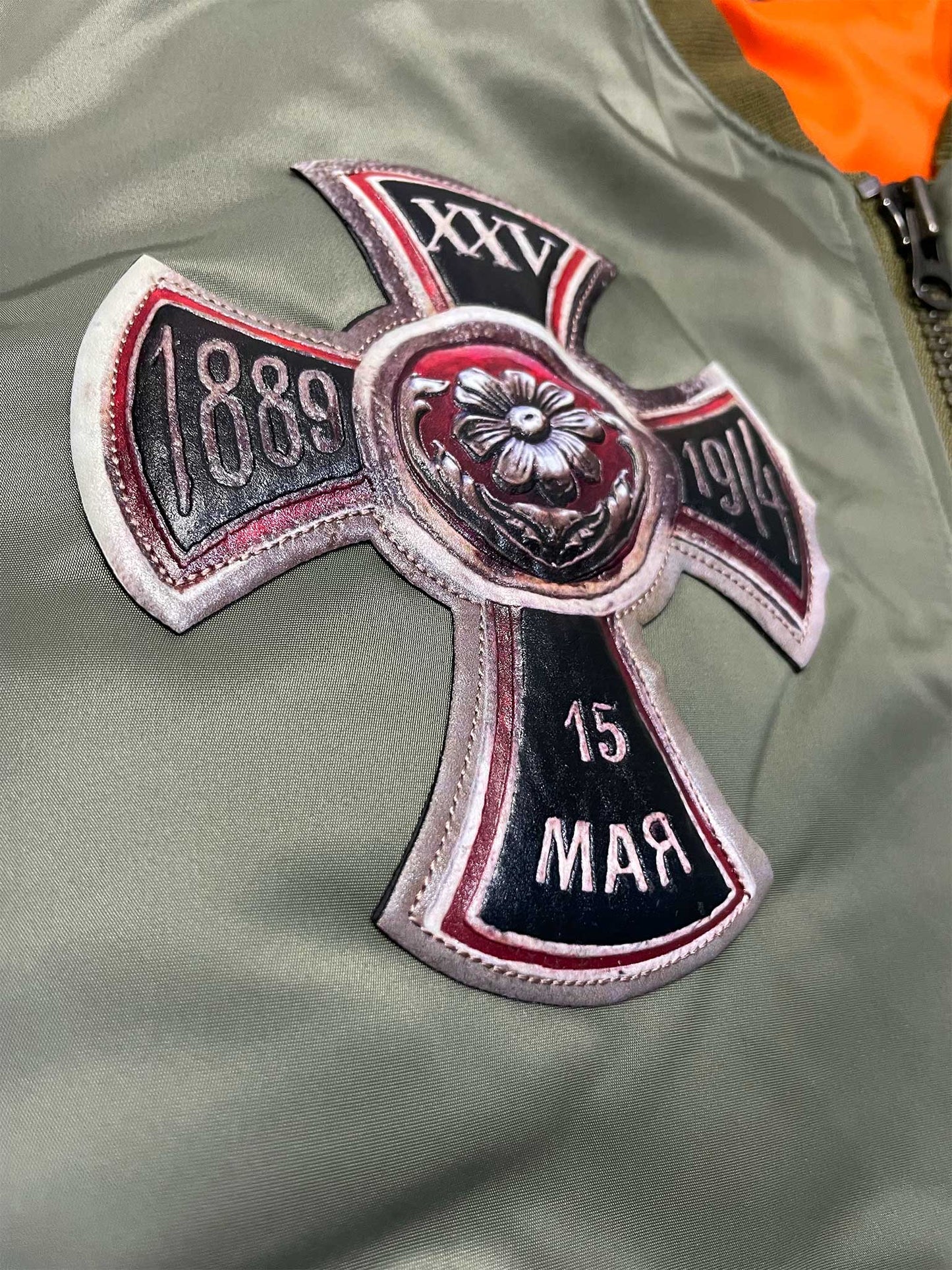 3D CROSS MA-1 GREEN 26SS-J-004